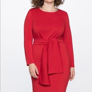 NWOT red Eloquii dress
